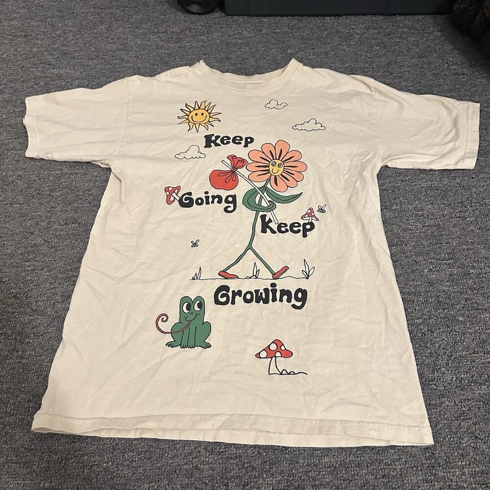 Pacsun Keep Growing Graphic T-shirt Size Medium Unisex